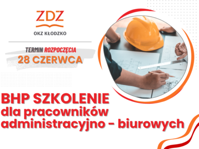 Szkolenie okresowe BHP dla pracowników administracyjno-biurowych
