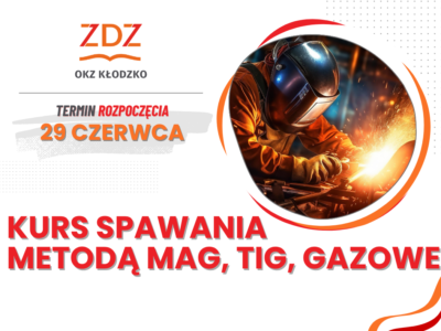 Kurs spawania metodą MAG, TIG, gazowe