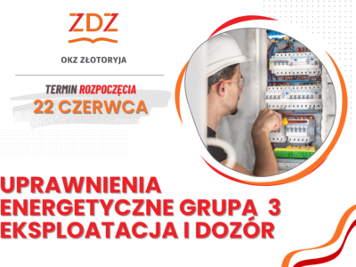 Uprawnienia elektroenergetyczne do 1 kV - kurs wraz z egzaminem
