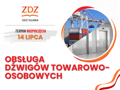 Obsługa dźwigów towarowo-osobowych wraz z egzaminem UDT
