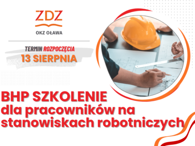 Szkolenie okresowe BHP dla pracowników na stanowiskach robotniczych